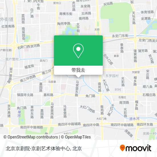 北京京剧院-京剧艺术体验中心地图