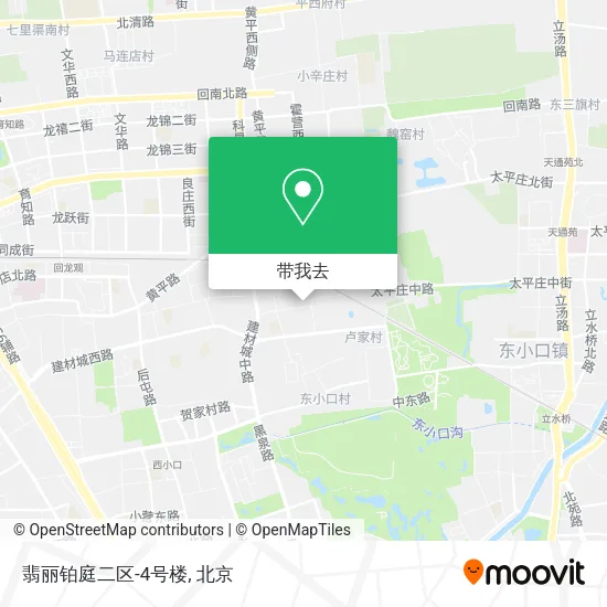 翡丽铂庭二区-4号楼地图