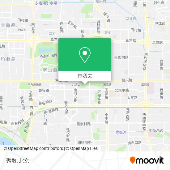 聚散地图