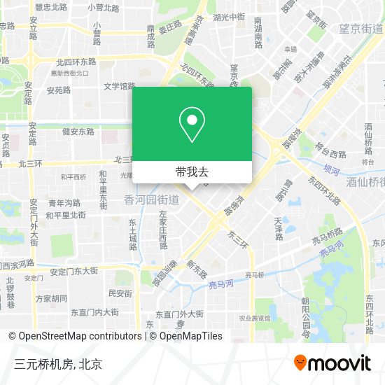 三元桥机房地图