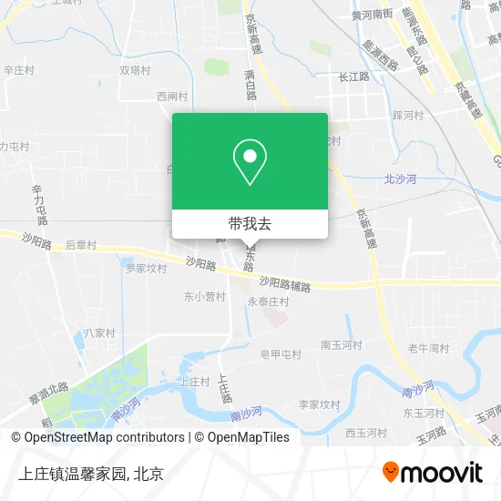 上庄镇温馨家园地图