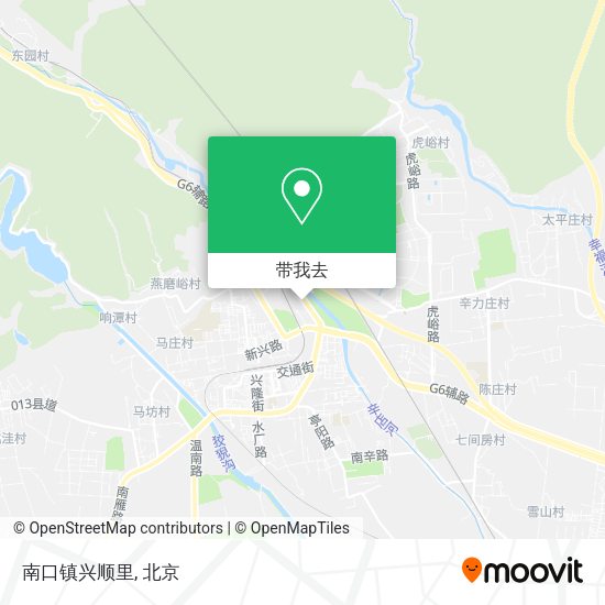 南口镇兴顺里地图