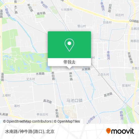 水南路/神牛路(路口)地图