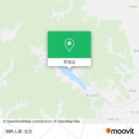 湖畔人家地图