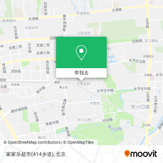 家家乐超市(414乡道)地图