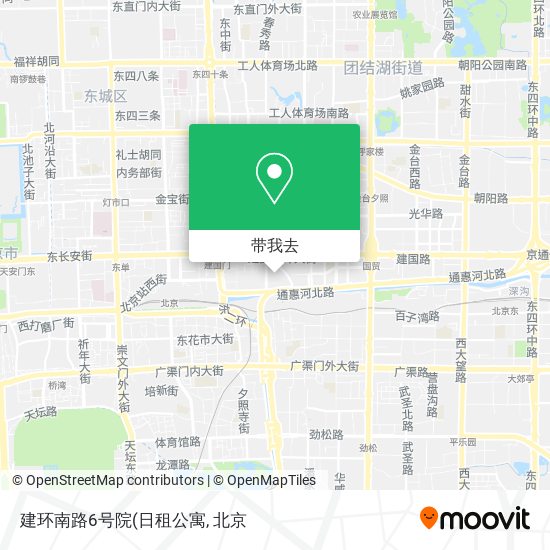 建环南路6号院地图