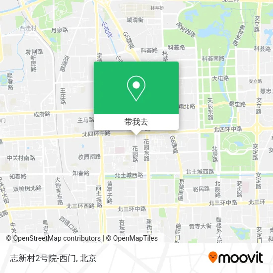 志新村2号院-西门地图