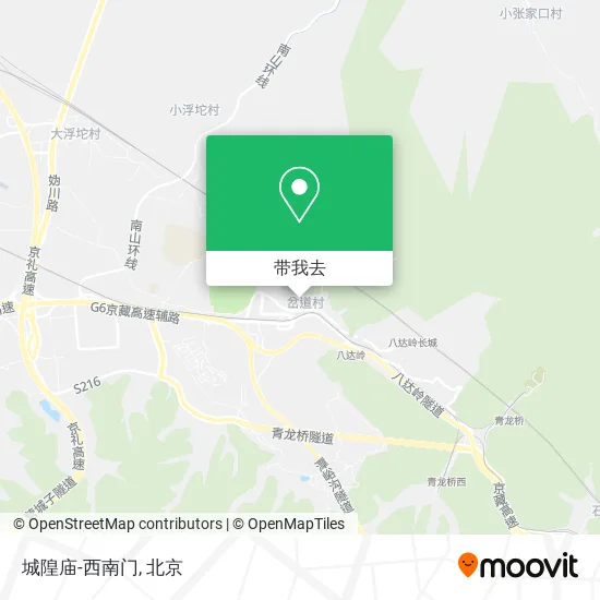 城隍庙-西南门地图