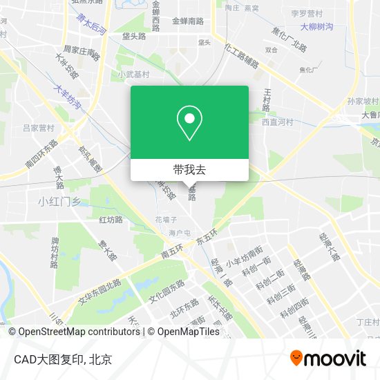 CAD大图复印地图