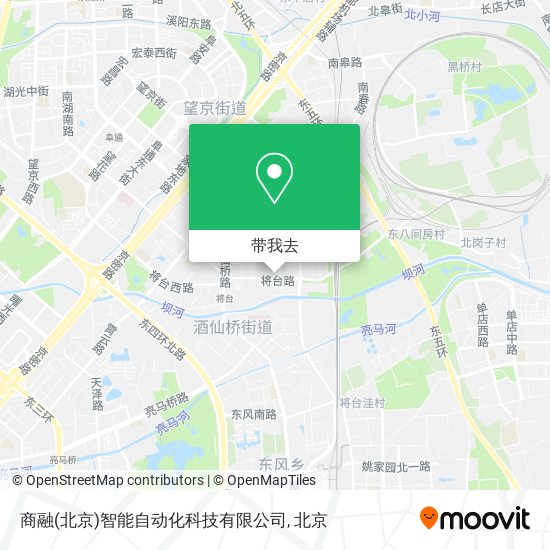 商融(北京)智能自动化科技有限公司地图