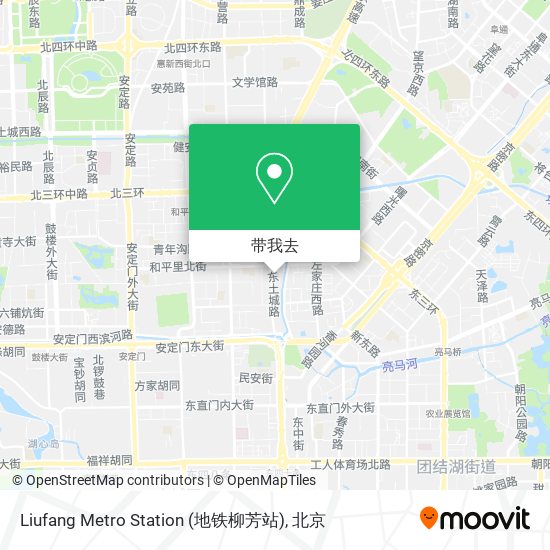 Liufang Metro Station (地铁柳芳站)地图