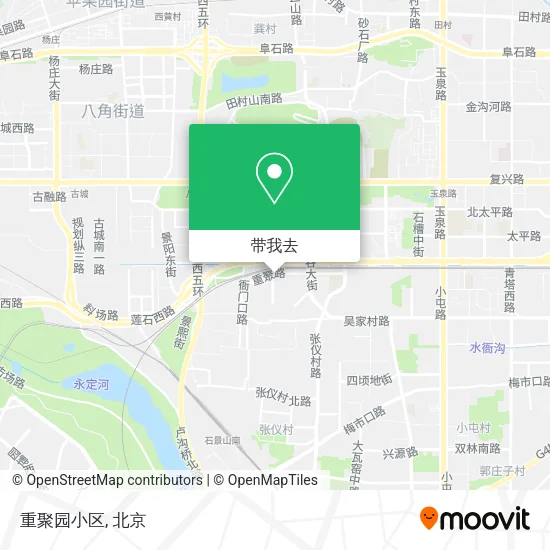 重聚园小区地图