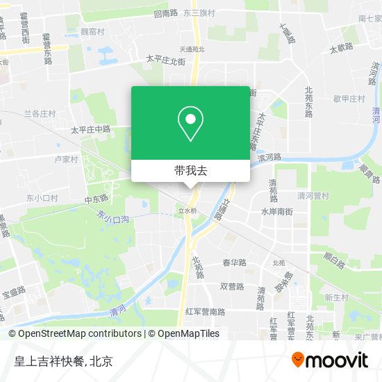 皇上吉祥快餐地图