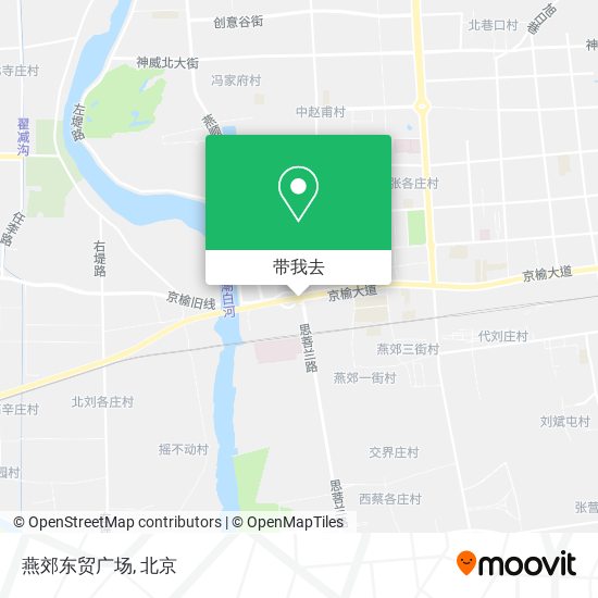 燕郊东贸广场地图