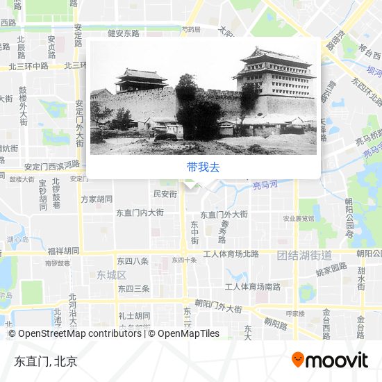 东直门地图