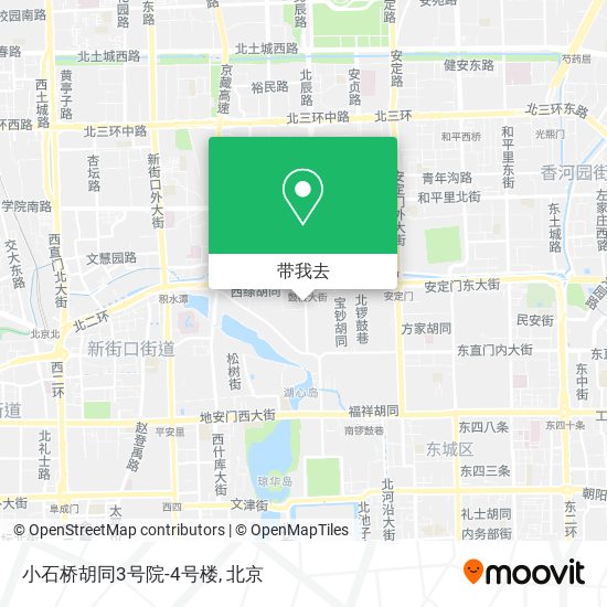 小石桥胡同3号院-4号楼地图