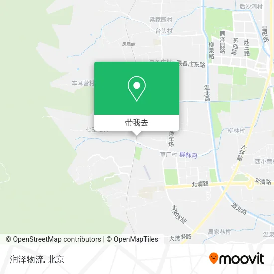 润泽物流地图