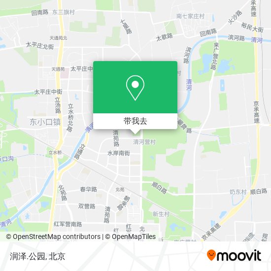 润泽.公园地图