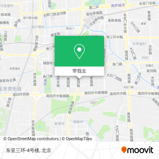 东亚三环-4号楼地图