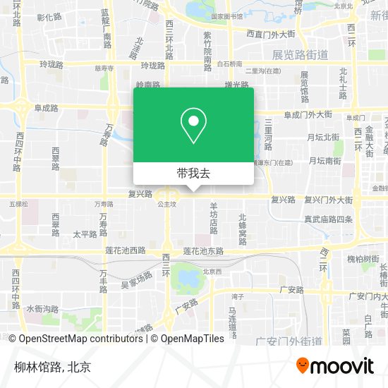 柳林馆路地图