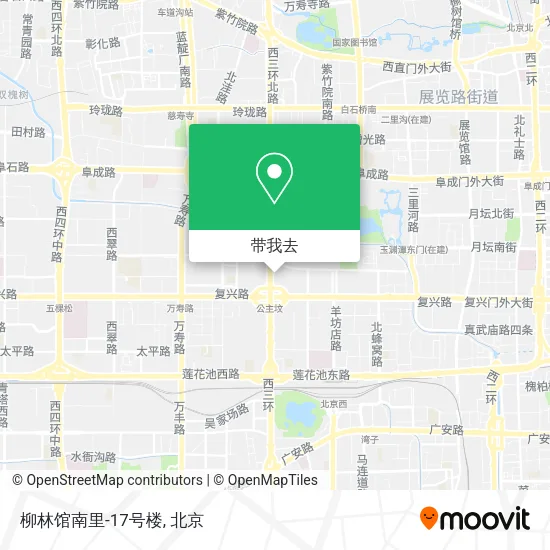 柳林馆南里-17号楼地图