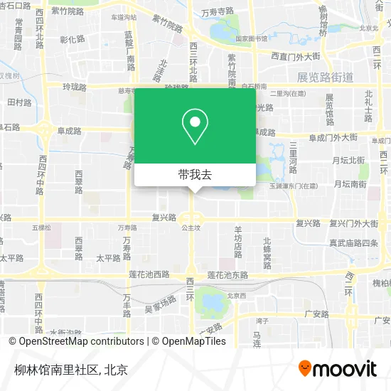 柳林馆南里社区地图