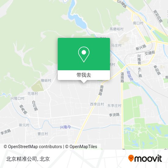 北京精准公司地图