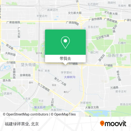 福建绿祥茶业地图