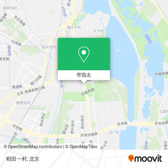 稻田一村地图