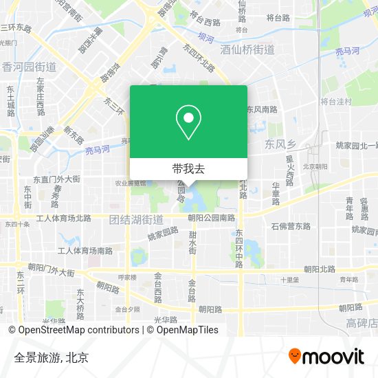 全景旅游地图