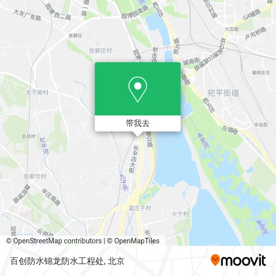 百创防水锦龙防水工程处地图