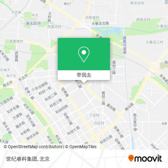 世纪睿科集团地图