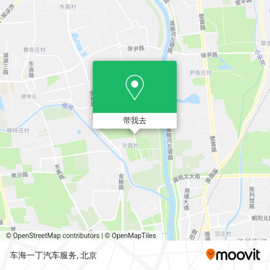 车海一丁汽车服务地图