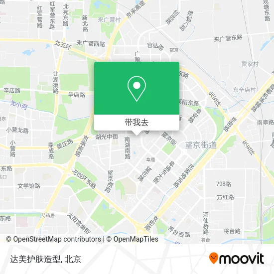 达美护肤造型地图