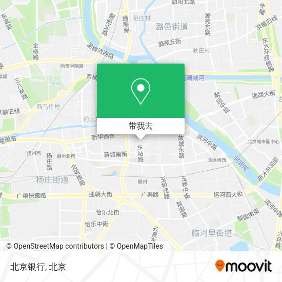 北京银行地图