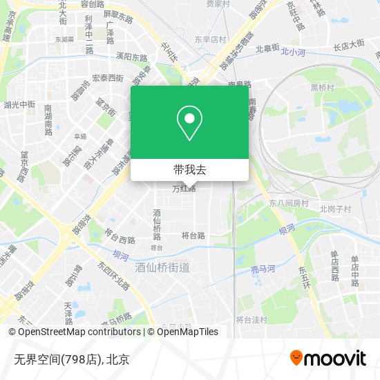 无界空间(798店)地图