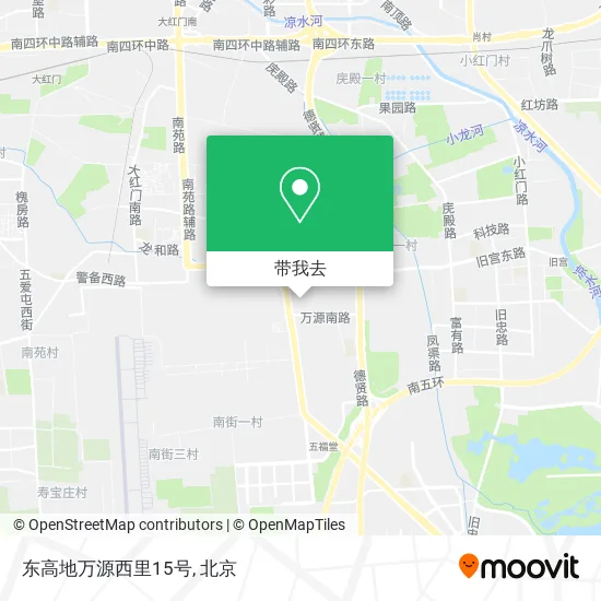 东高地万源西里15号地图