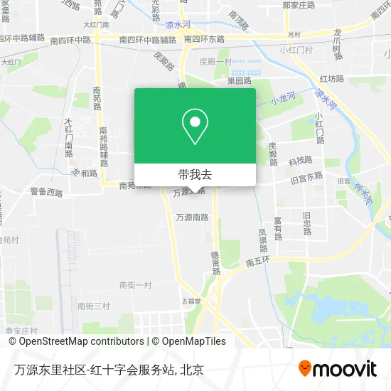 万源东里社区-红十字会服务站地图