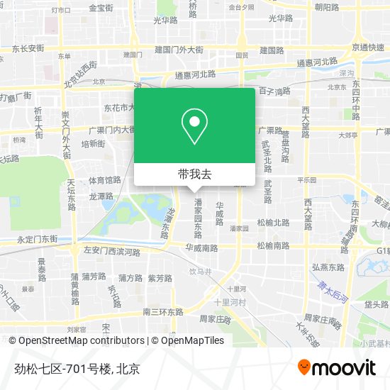 劲松七区-701号楼地图
