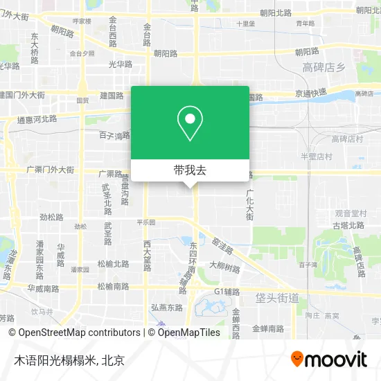 木语阳光榻榻米地图