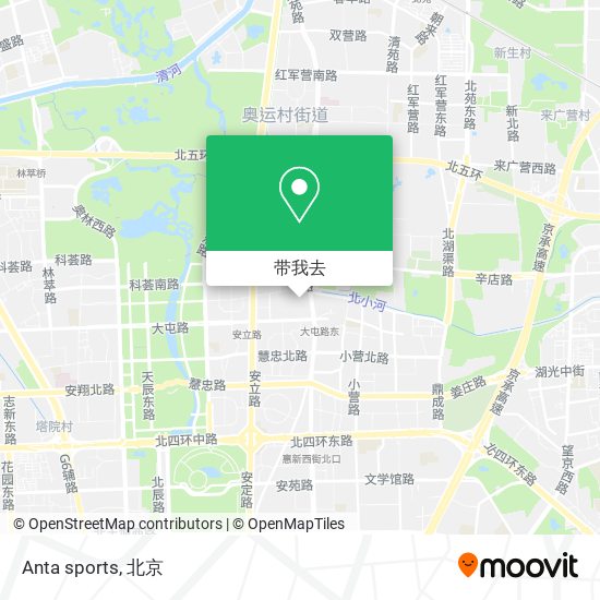 Anta sports地图