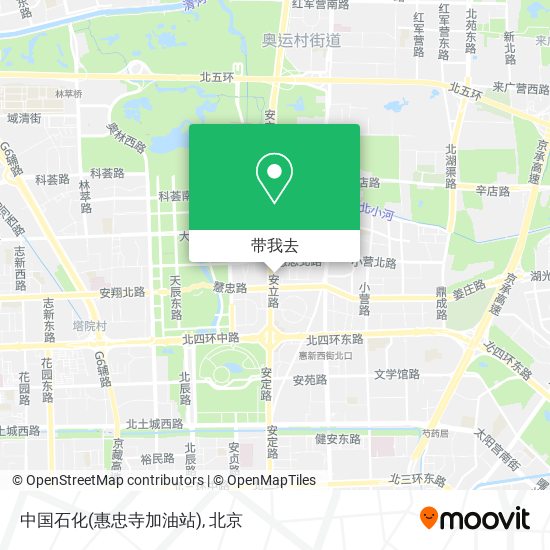 中国石化(惠忠寺加油站)地图
