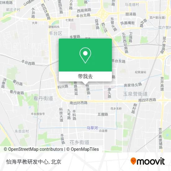 怡海早教研发中心地图