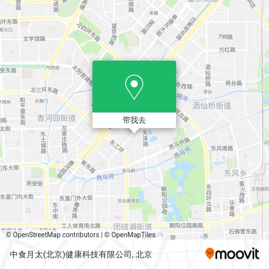 中食月太(北京)健康科技有限公司地图