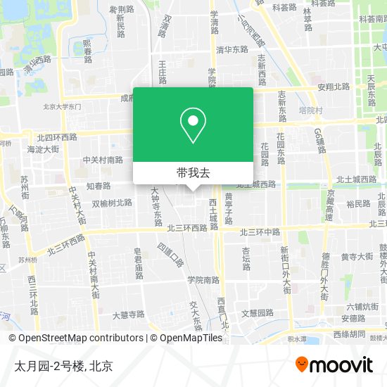 太月园-2号楼地图