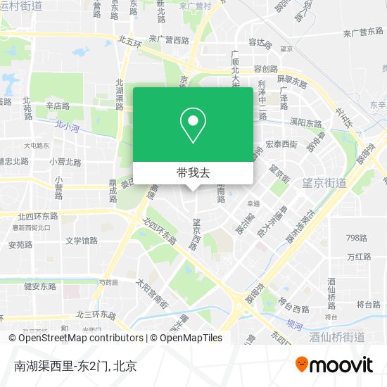 南湖渠西里-东2门地图