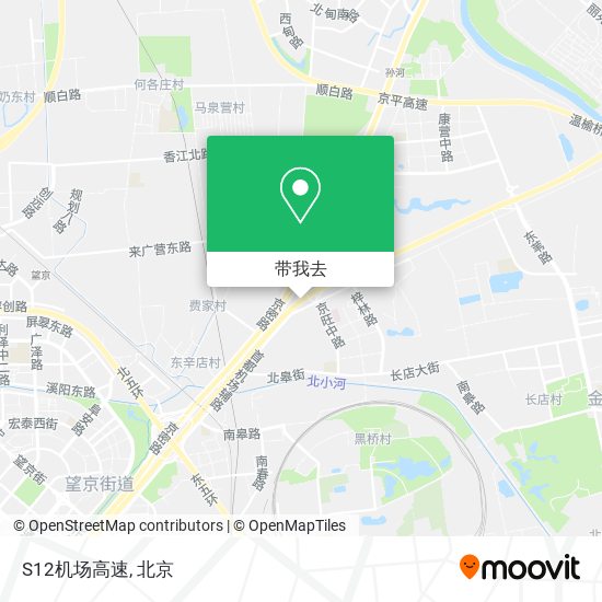S12机场高速地图