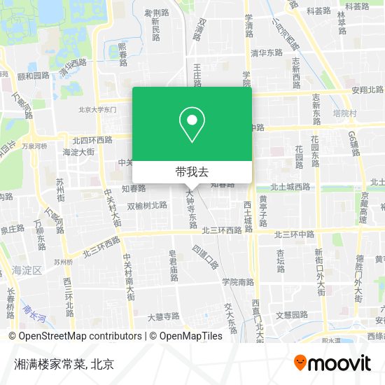 湘满楼家常菜地图