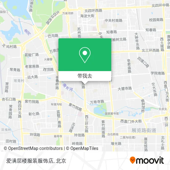 爱满层楼服装服饰店地图
