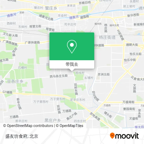 盛友坊食府地图